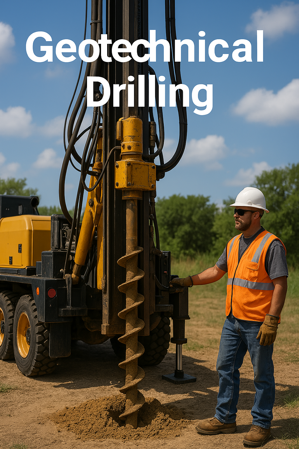 Geotechnical Drilling in Action